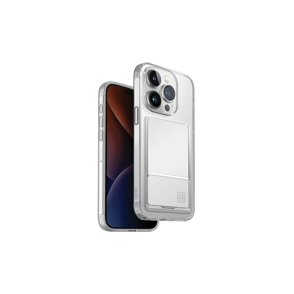 Hurtownia GSM - Etui UNIQ Air Fender ID Apple iPhone 15 Pro Max Cardslot nahé transparentní - UNIQ955 - {ean13} - Hurt