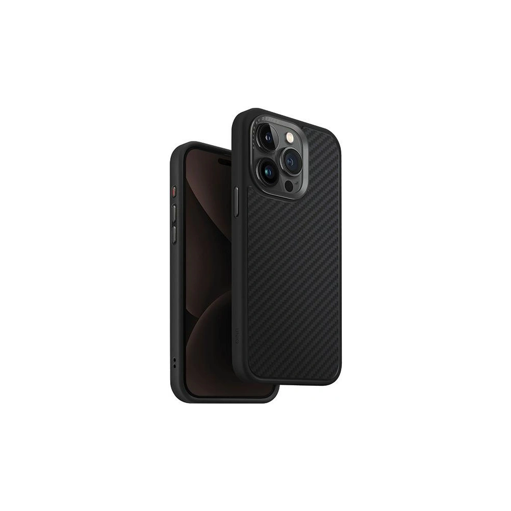 Hurtownia GSM - Case UNIQ Keva Apple iPhone 15 Pro Max MagClick Charging schwarz/Carbon Schwarz - UNIQ964 - {ean13} - Hurt