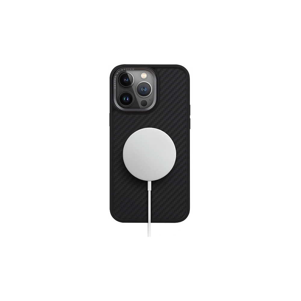 Hurtownia GSM - Case UNIQ Keva Apple iPhone 15 Pro Max MagClick Charging schwarz/Carbon Schwarz - UNIQ964 - {ean13} - Hurt