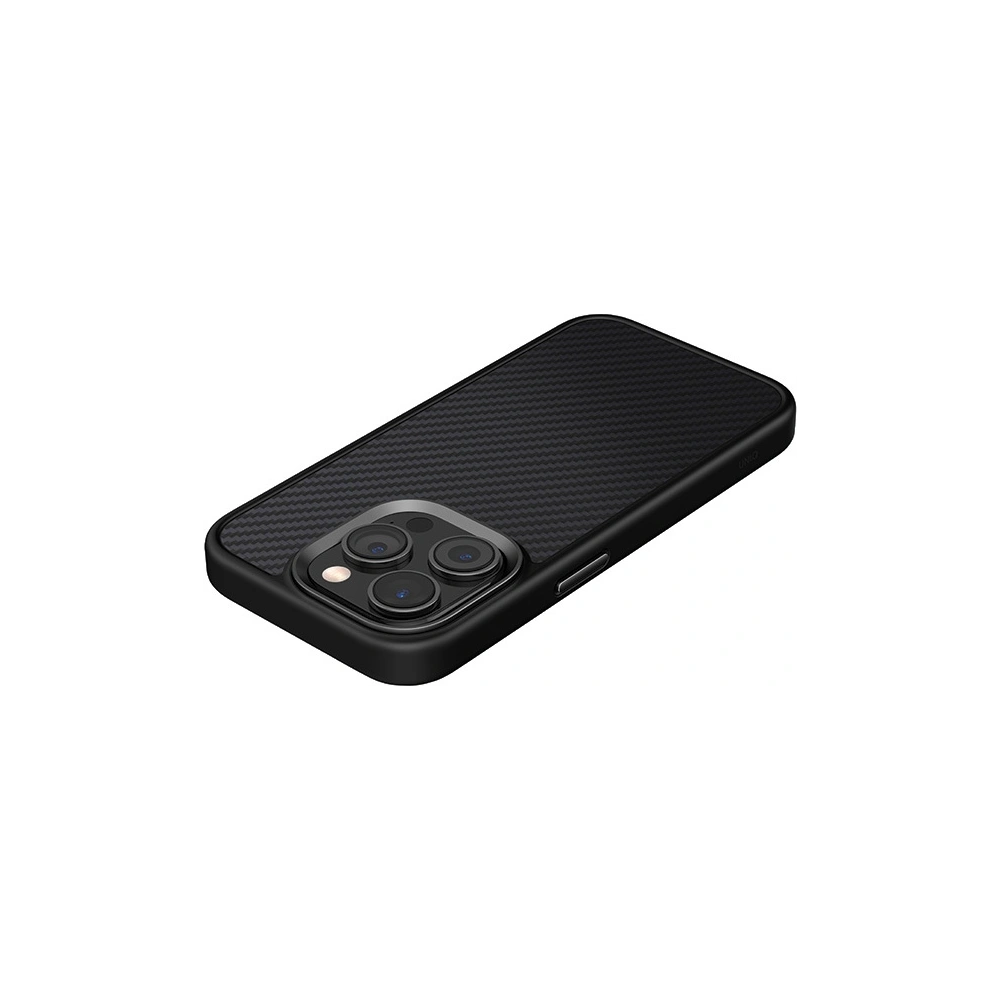 Hurtownia GSM - Case UNIQ Keva Apple iPhone 15 Pro Max MagClick Charging schwarz/Carbon Schwarz - UNIQ964 - {ean13} - Hurt