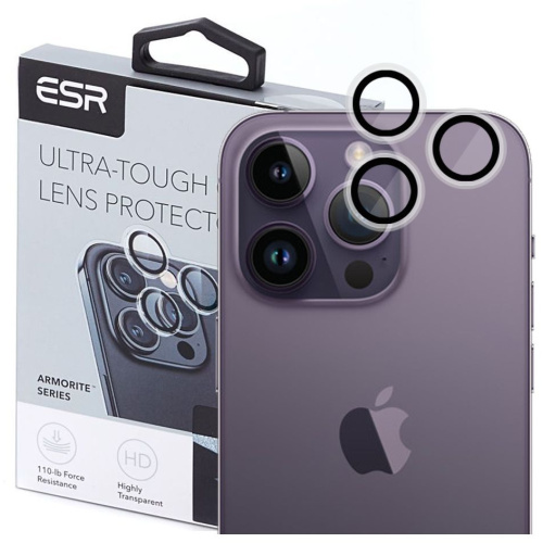 Hurtownia ESR - 4894240174142 - ESR728 - Szkło hartowane na aparat ESR Camera Lens Apple iPhone 15 Pro/15 Pro Max Clear - B2B homescreen