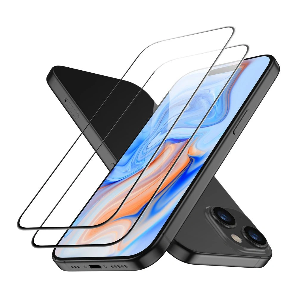 Hurtownia GSM - Üveg ESR Edzett üveg Apple iPhone 15 Fekete [2 CSOMAG] - ESR729 - {ean13} - Hurt