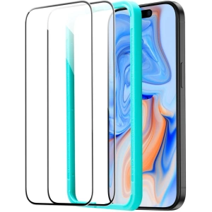 Hurtownia GSM - Sticlă ESR din sticlă temperată Apple iPhone 15 Negru [2 PACK] - ESR729 - {ean13} - Hurt