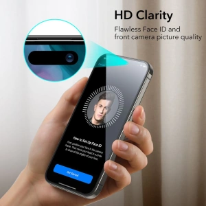 Hurtownia GSM - Szkło ESR Tempered Glass Apple iPhone 15 Pro Black [2 PACK] - ESR731 - {ean13} - Hurt