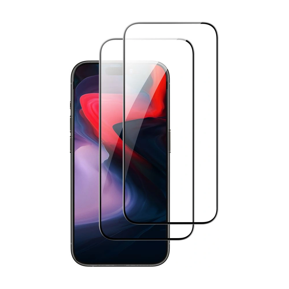Hurtownia GSM - Glas ESR Gehärtetes Glas Apple iPhone 15 Pro Max Schwarz [2 PACK] - ESR732 - {ean13} - Hurt