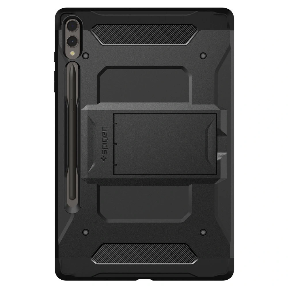 Hurtownia GSM - Etui Spigen Tough Armor Pro Samsung Galaxy Tab S9+ Plus 12.4 Černé - SPN2936 - {ean13} - Hurt