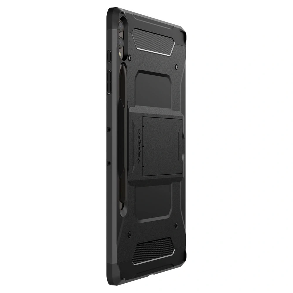 Hurtownia GSM - Etui Spigen Tough Armor Pro Samsung Galaxy Tab S9+ Plus 12.4 Černé - SPN2936 - {ean13} - Hurt