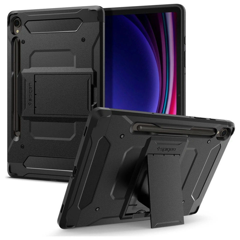 Hurtownia GSM - Etui Spigen Tough Armor Pro Samsung Galaxy Tab S9 11.0 Černé - SPN2937 - {ean13} - Hurt