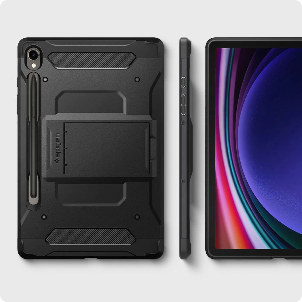 Hurtownia GSM - Etui Spigen Tough Armor Pro Samsung Galaxy Tab S9 11.0 Černé - SPN2937 - {ean13} - Hurt