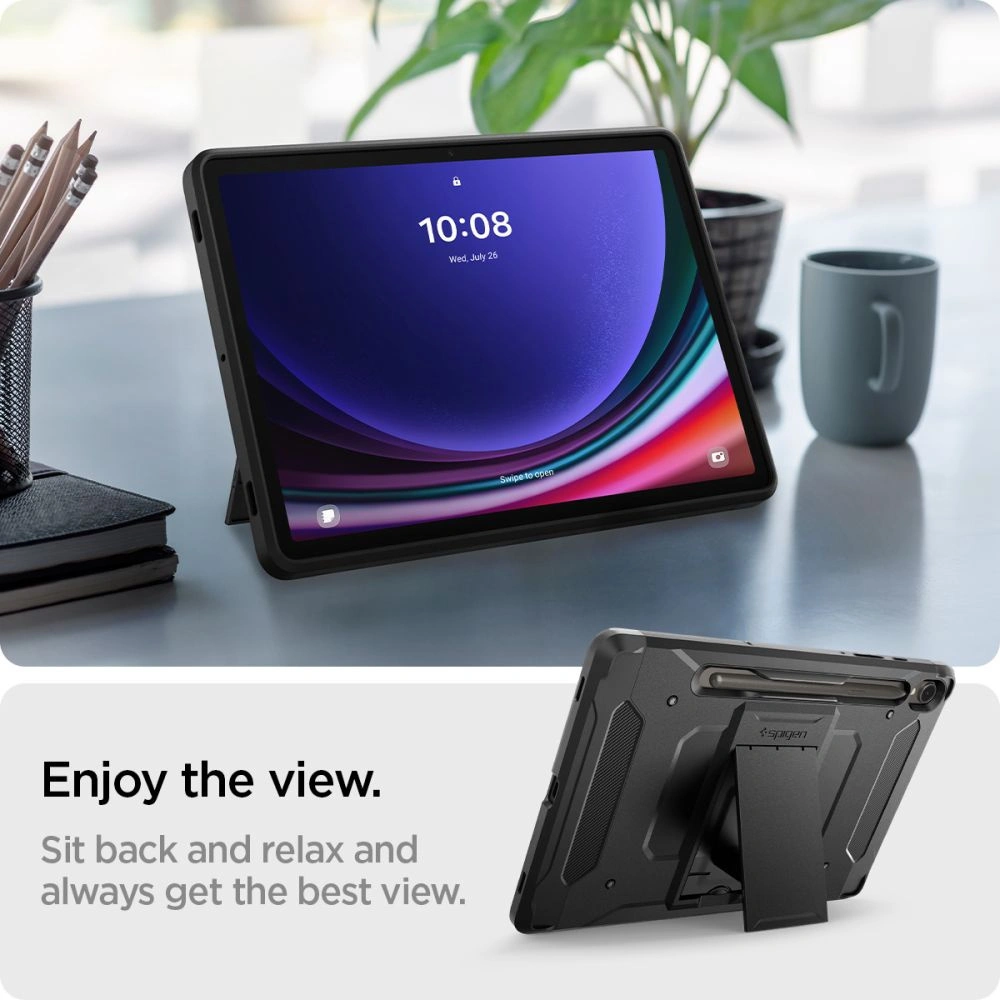 Hurtownia GSM - Etui Spigen Tough Armor Pro Samsung Galaxy Tab S9 11.0 Černé - SPN2937 - {ean13} - Hurt