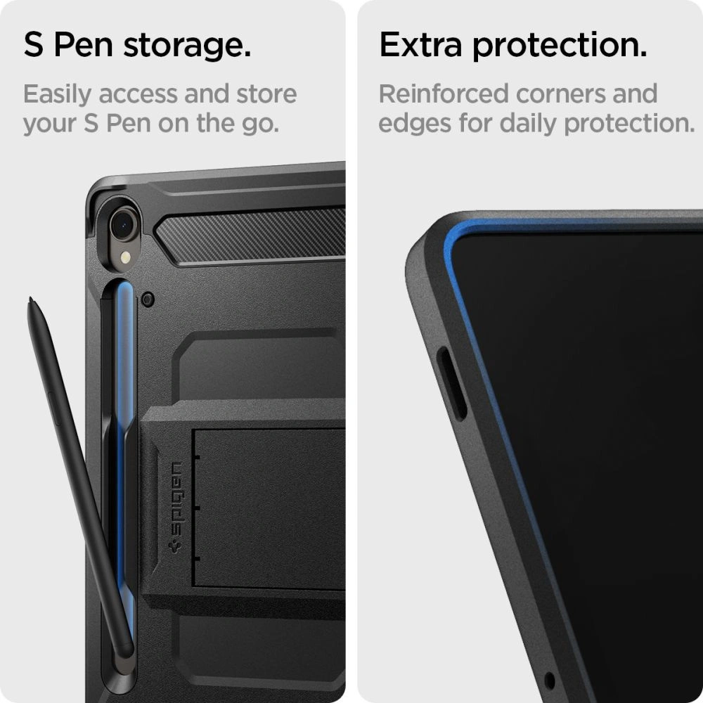 Hurtownia GSM - Etui Spigen Tough Armor Pro Samsung Galaxy Tab S9 11.0 Černé - SPN2937 - {ean13} - Hurt