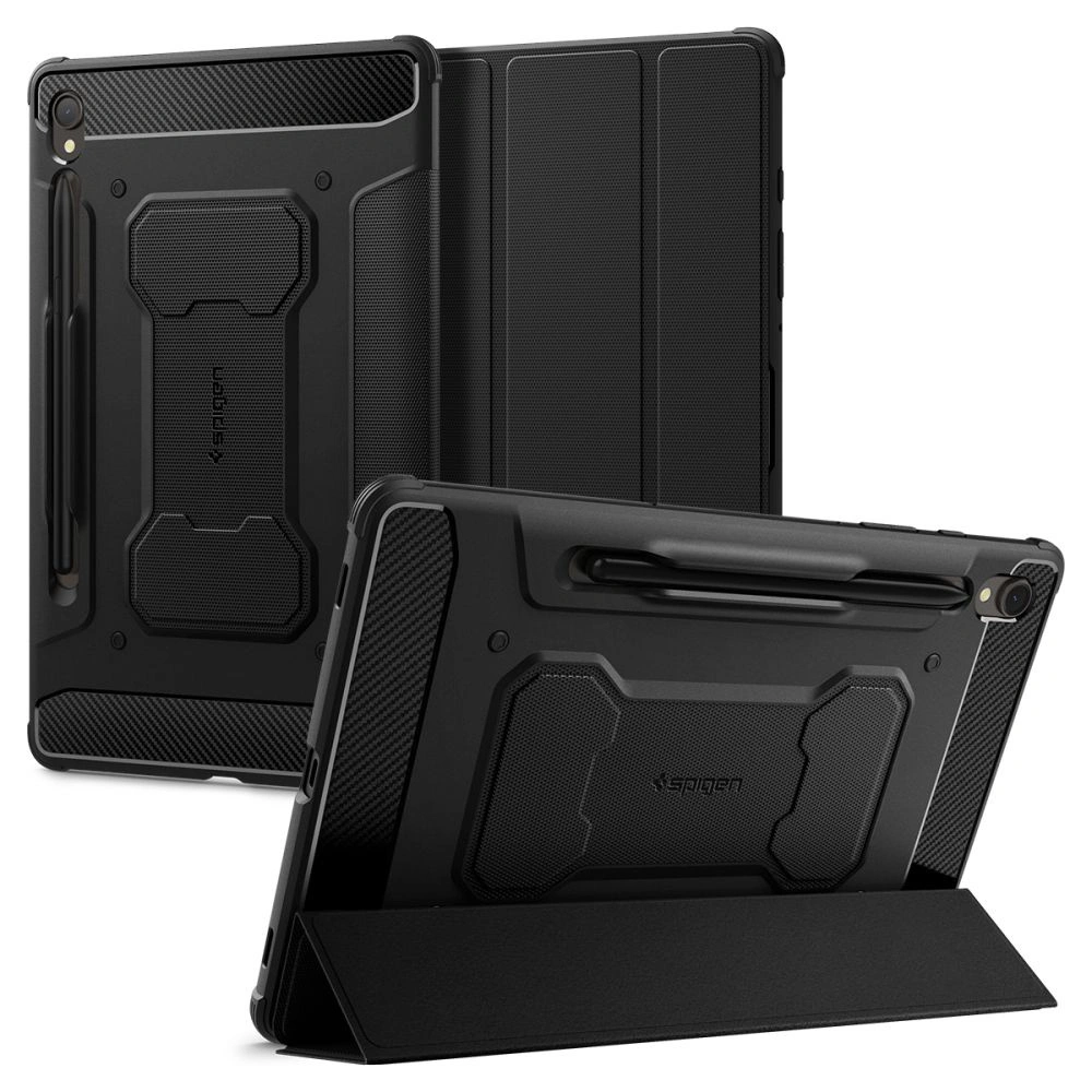 Hurtownia GSM - Etui Spigen Rugged Armor Pro Samsung Galaxy Tab S9 11.0 Fekete - SPN2938 - {ean13} - Hurt