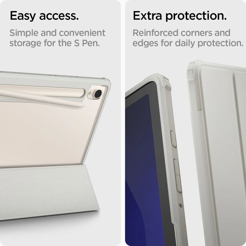 Hurtownia GSM - Case Spigen Ultra Hybrid Pro Samsung Galaxy Tab S9 11.0 Grau - SPN2939 - {ean13} - Hurt