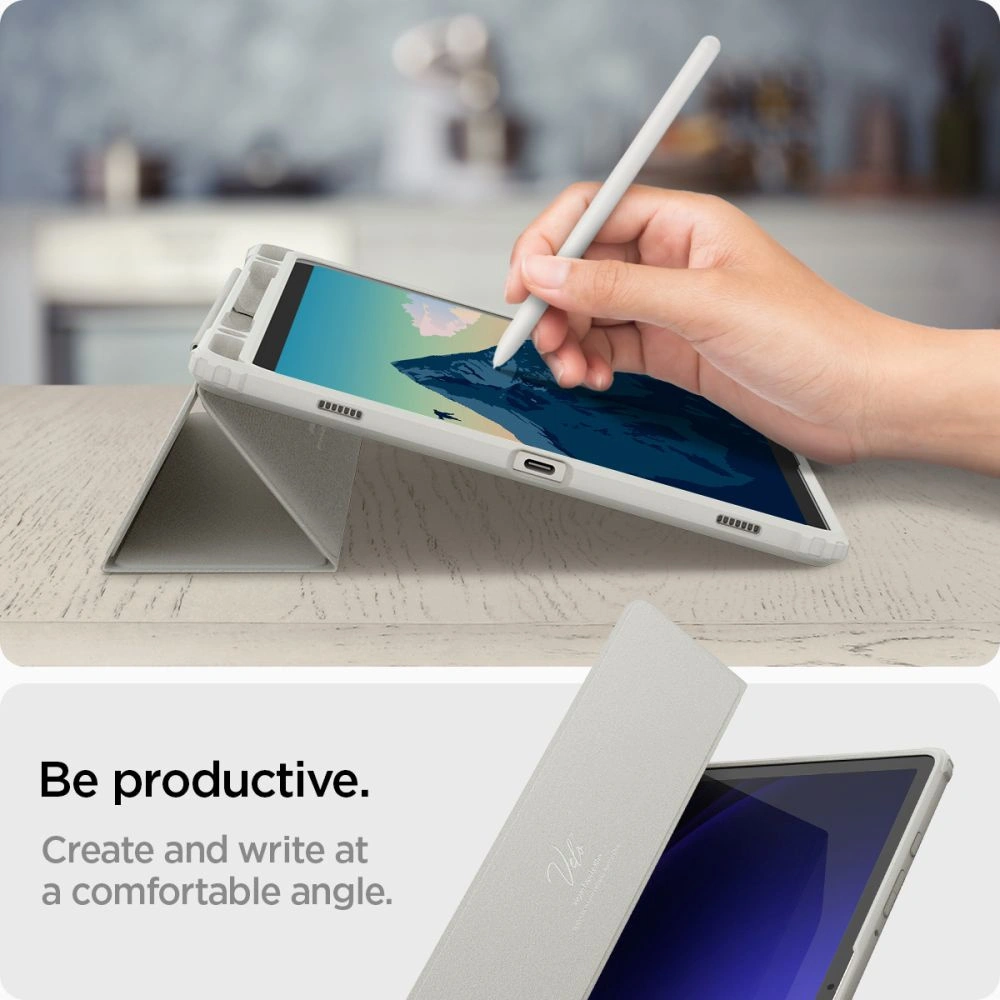 Hurtownia GSM - Etui Spigen Ultra Hybrid Pro Samsung Galaxy Tab S9 11.0 Šedá - SPN2939 - {ean13} - Hurt