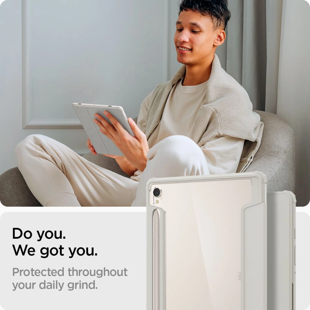 Hurtownia GSM - Etui Spigen Ultra Hybrid Pro Samsung Galaxy Tab S9 11.0 Šedá - SPN2939 - {ean13} - Hurt