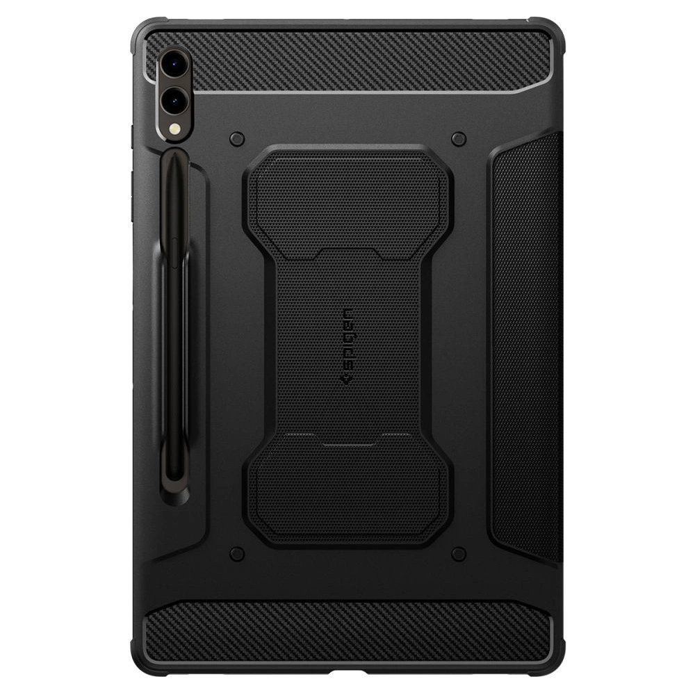 Hurtownia GSM - Etui Spigen Rugged Armor Pro Samsung Galaxy Tab S9+ Plus 12.4 Černé - SPN2940 - {ean13} - Hurt