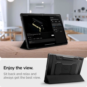 Wholesale Spigen Rugged Armor Pro Samsung Galaxy Tab S9+ Plus / S10+ Plus 12.4 Black - SPN2940 - {ean13} - Hurt