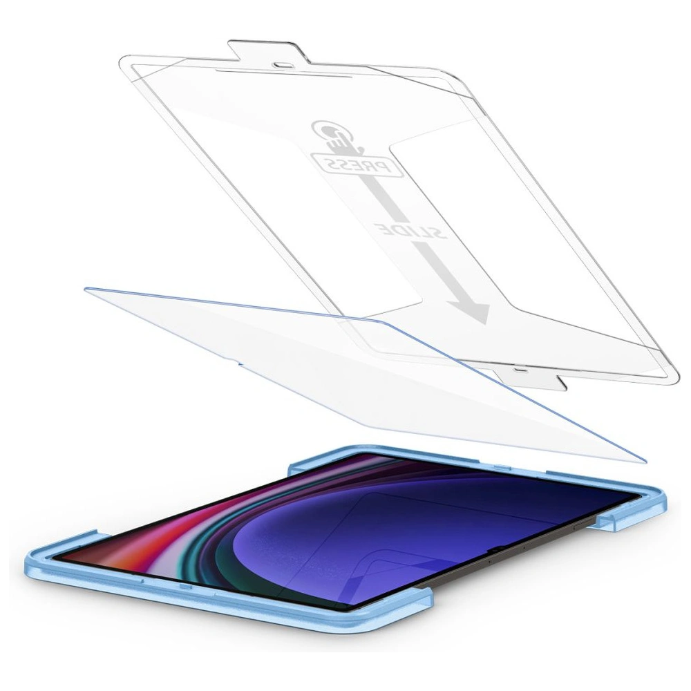 Hurtownia GSM - Tvrzené sklo Spigen GLAS.tR ez Fit Samsung Galaxy Tab S9 Ultra 14.6 Clear - SPN2942 - {ean13} - Hurt