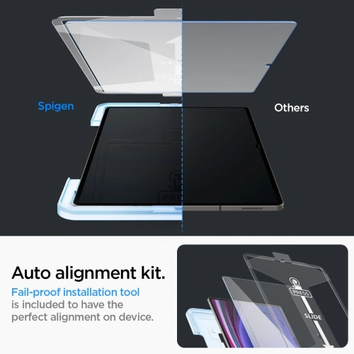 Szkło hartowane Spigen GLAS.tR ez Fit Samsung Galaxy Tab S9 Ultra / S10 Ultra 14.6 Clear