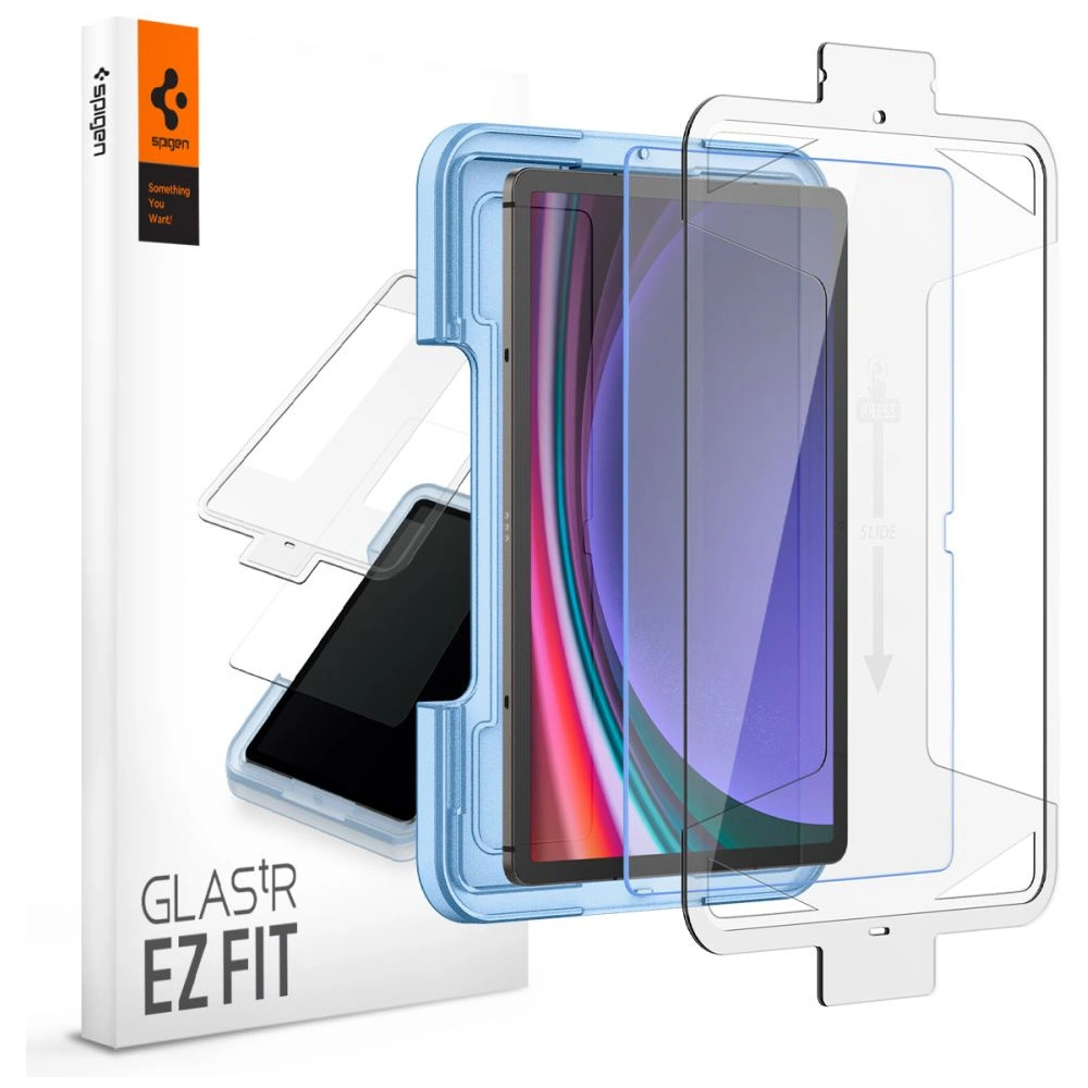 Hurtownia GSM - Tvrzené sklo Spigen GLAS.tR ez Fit Samsung Galaxy Tab S9+ Plus 12.4 Clear - SPN2943 - {ean13} - Hurt
