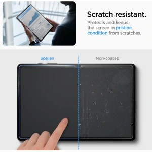 Wholesale Spigen GLAS.tR ez Fit Samsung Galaxy Tab S9+ Plus / S10+ Plus 12.4 Clear - SPN2943 - {ean13} - Hurt