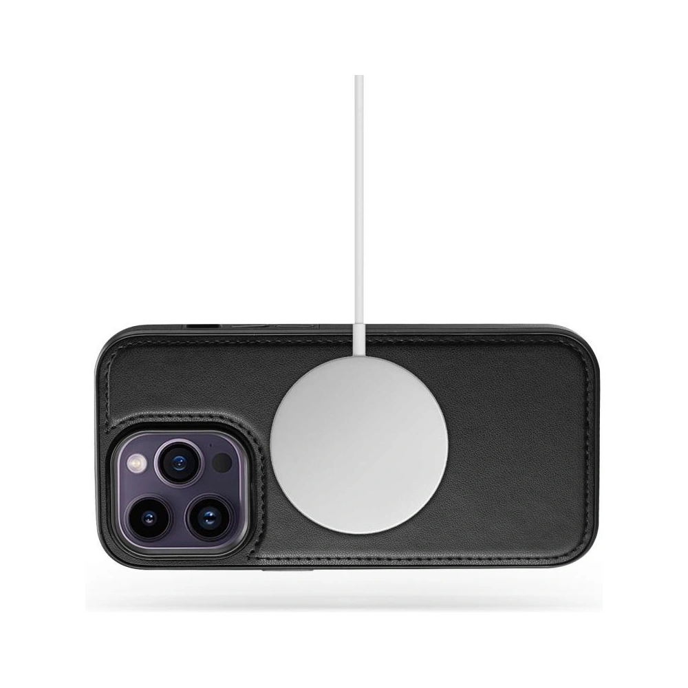 Hurtownia GSM - Case Tech-Protect Wallet MagSafe Apple iPhone 15 Pro Max Schwarz - THP2287 - {ean13} - Hurt