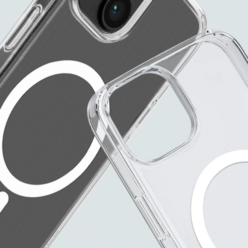 Etui PURO LITEMAG MagSafe Apple iPhone 15 (przezroczysty)