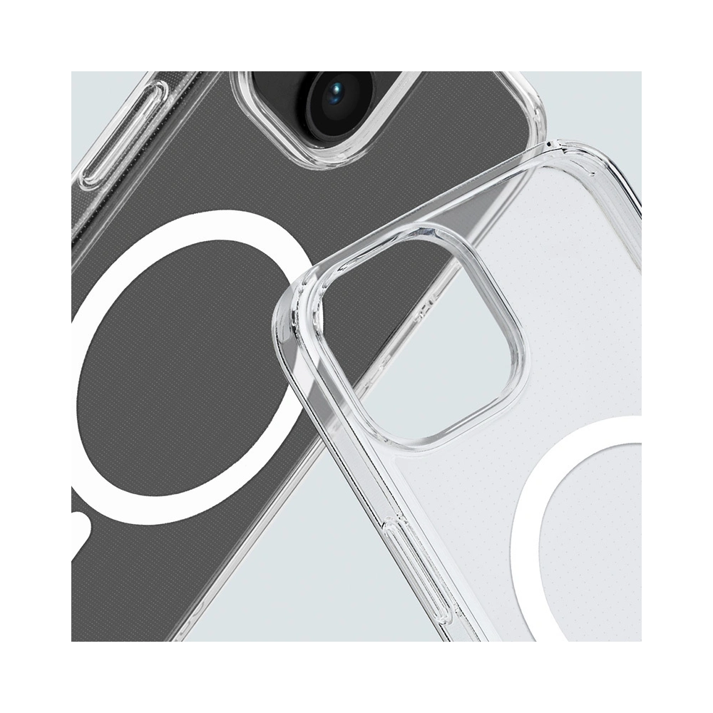Hurtownia GSM - Etui PURO LITEMAG MagSafe Apple iPhone 15 (průhledné) - PUR739 - {ean13} - Hurt