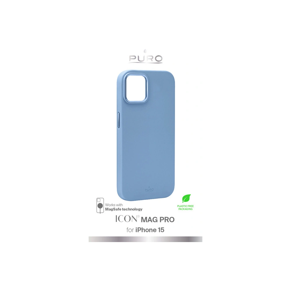 Wholesale PURO ICON MAG PRO MagSafe Apple iPhone 15 (Light Blue) - PUR741 - {ean13} - Hurt