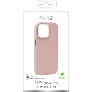 Hurtownia GSM - Etui PURO ICON MAG PRO MagSafe Apple iPhone 15 Pro (Rose) - PUR748 - {ean13} - Hurt