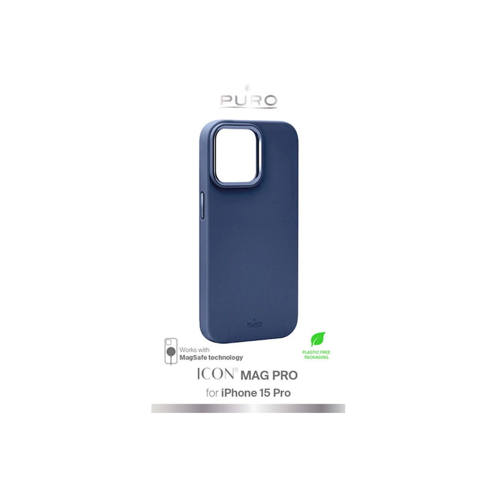 Hurtownia GSM - Case PURO ICON MAG PRO MagSafe Apple iPhone 15 Pro (Dunkelblau) - PUR749 - {ean13} - Hurt