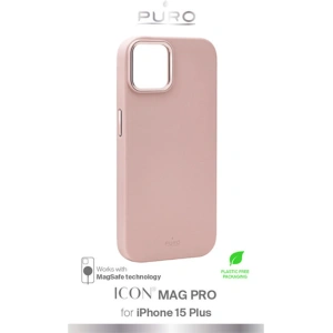 Hurtownia GSM - Etui PURO ICON MAG PRO MagSafe Apple iPhone 15 Plus / 14 Plus (Růžová) - PUR755 - {ean13} - Hurt