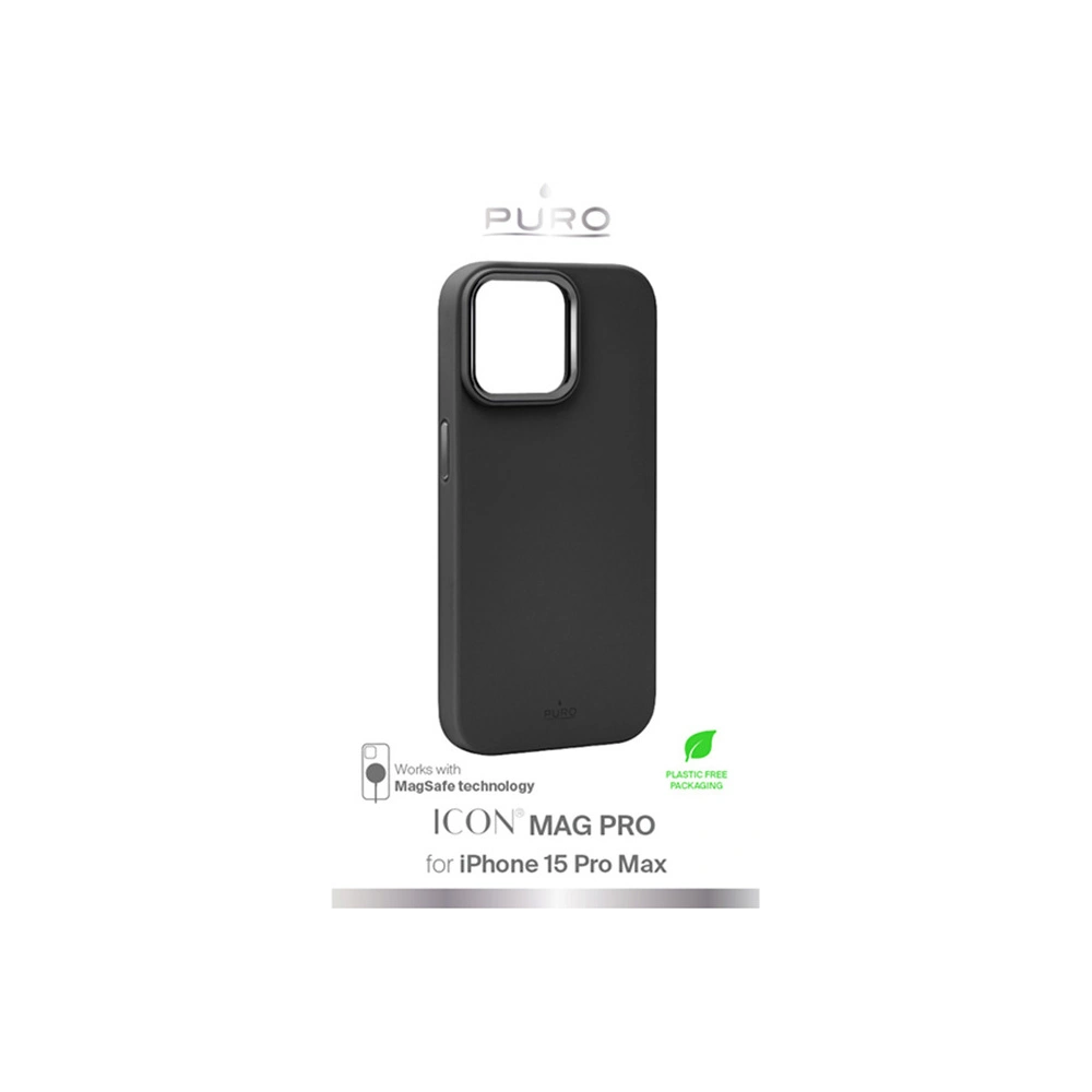 Hurtownia GSM - Case PURO ICON MAG PRO MagSafe Apple iPhone 15 Pro Max (Schwarz) - PUR759 - {ean13} - Hurt