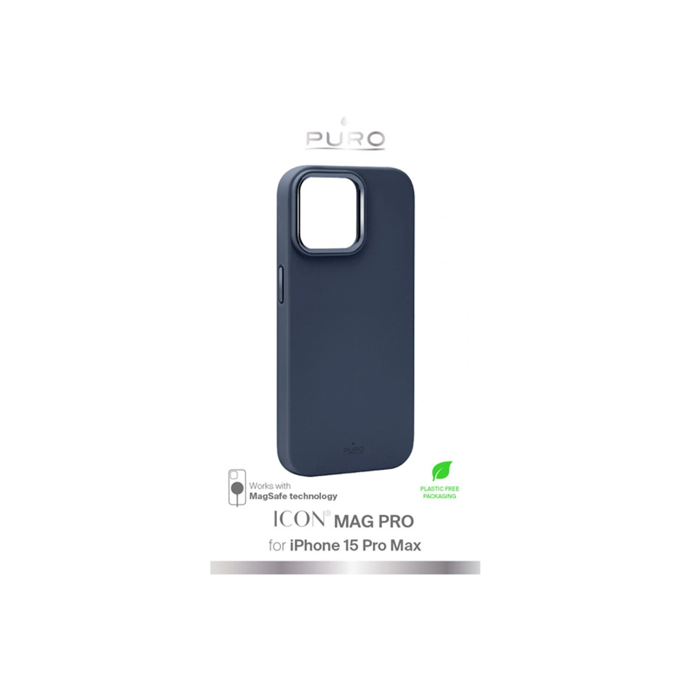 Hurtownia GSM - Case PURO ICON MAG PRO MagSafe Apple iPhone 15 Pro Max (Dunkelblau) - PUR761 - {ean13} - Hurt