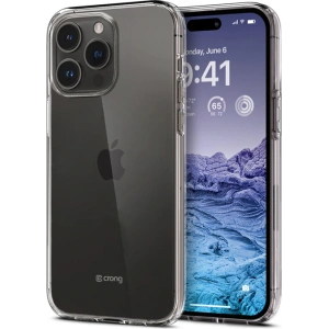 Hurtownia GSM - Etui Crong Crystal Slim Cover Apple iPhone 15 Pro Max (przezroczysty) - CRG650 - {ean13} - Hurt
