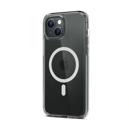 Etui Crong Clear MAG Cover MagSafe Apple iPhone 15 (przezroczysty)