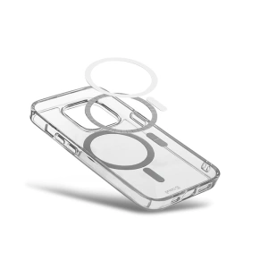 Hurtownia GSM - Etui Crong Clear MAG Cover MagSafe Apple iPhone 15 Plus / 14 Plus (przezroczysty) - CRG652 - {ean13} - Hurt