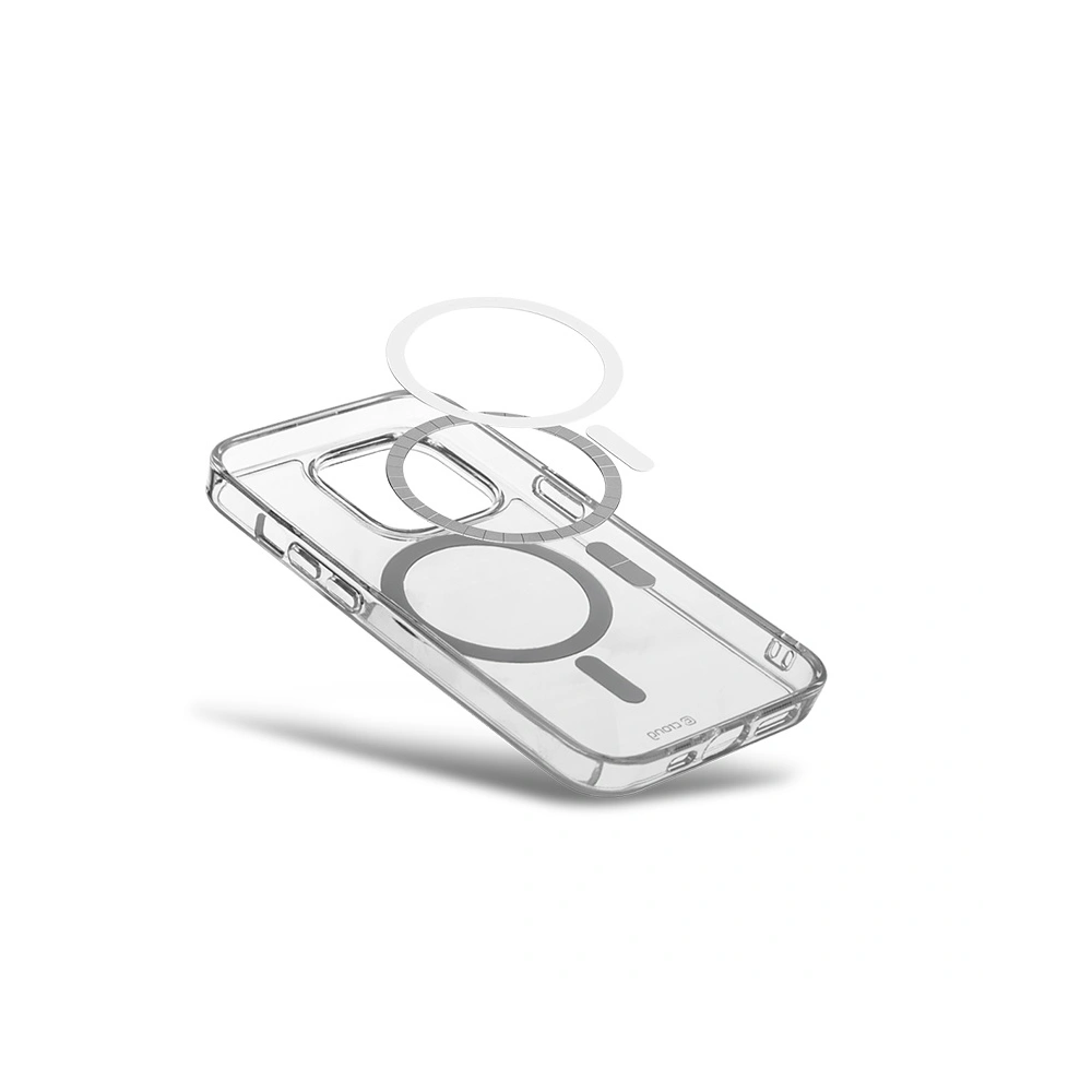Hurtownia GSM - Etui Crong Clear MAG Cover MagSafe Apple iPhone 15 Plus / 14 Plus (průhledný) - CRG652 - {ean13} - Hurt