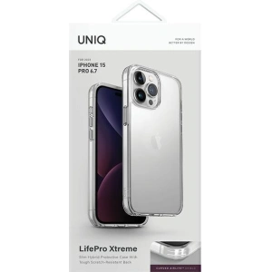 Hurtownia GSM - Etui UNIQ LifePro Xtreme Apple iPhone 15 Pro Max przeźroczysty/crystal clear - UNIQ975 - {ean13} - Hurt