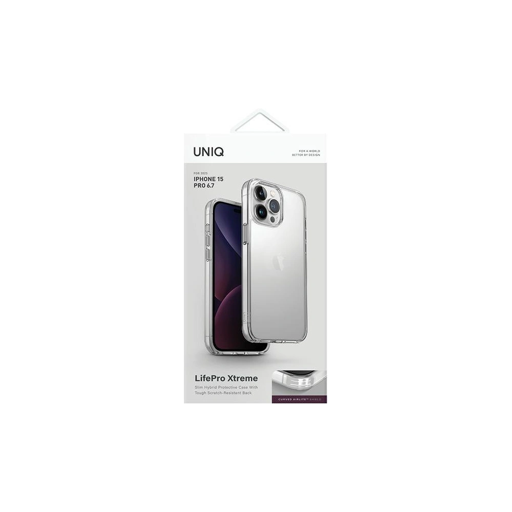 Hurtownia GSM - Etui UNIQ LifePro Xtreme Apple iPhone 15 Pro Max transparent/clar cristal - UNIQ975 - {ean13} - Hurt