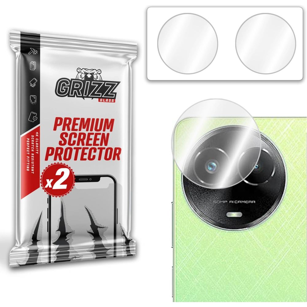 Hurtownia GSM - Üveg a GrizzGlass HybridGlass kamerához Realme Narzo 60x-hez - GRZ6688 - {ean13} - Hurt