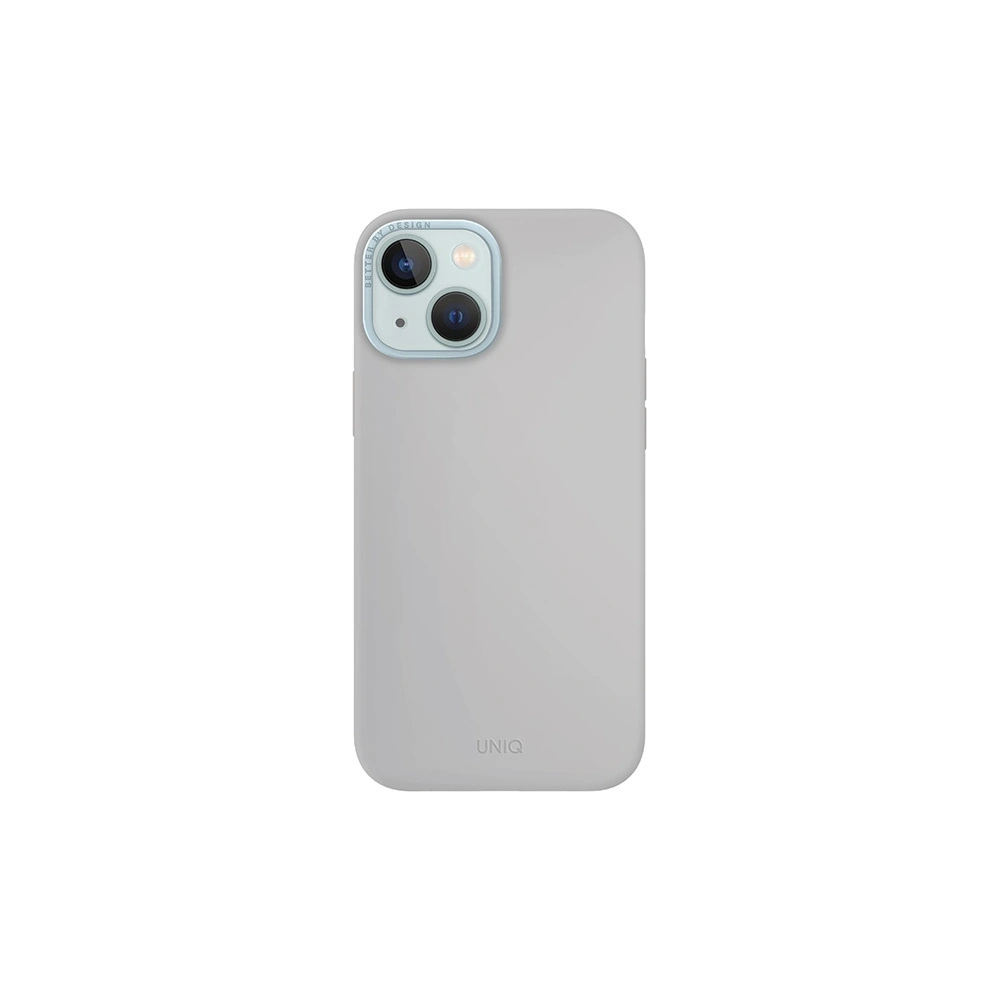 Hurtownia GSM - Case UNIQ Lino Hue Apple iPhone 15 MagClick Charging hellgrau/chalk grey - UNIQ976 - {ean13} - Hurt