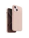 Etui UNIQ Lino Hue Apple iPhone 15 MagClick Charging różowy/blush pink