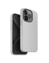 Etui UNIQ Lino Hue Apple iPhone 15 Pro MagClick Charging gri deschis/chalk grey
