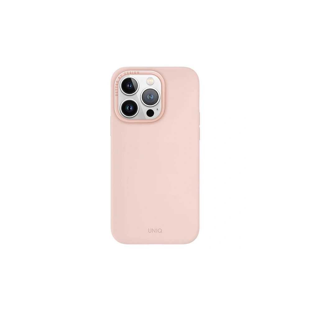 Hurtownia GSM - Etui UNIQ Lino Hue Apple iPhone 15 Pro MagClick Charging różowy/blush pink - UNIQ981 - {ean13} - Hurt