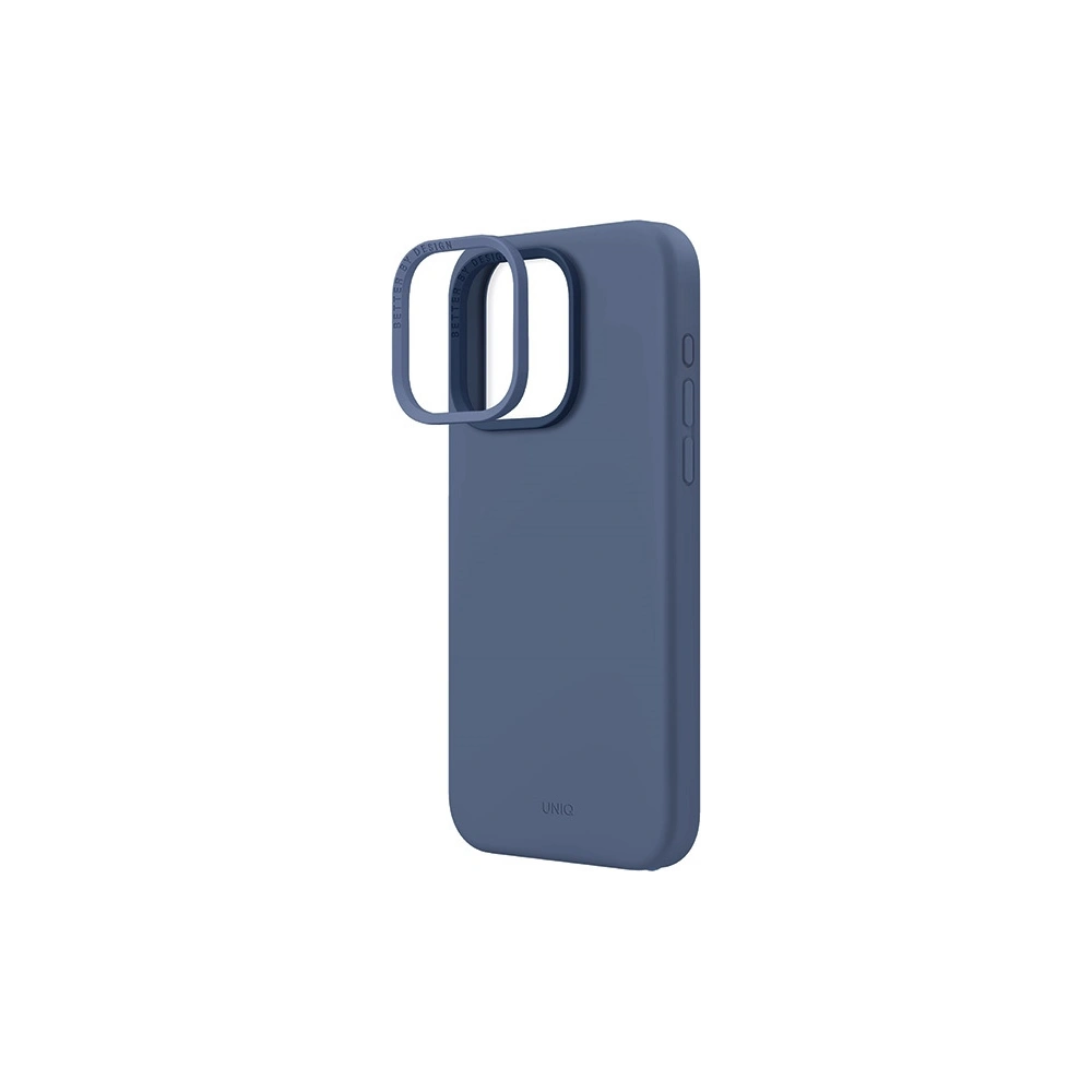 Hurtownia GSM - Etui UNIQ Lino Hue Apple iPhone 15 Pro Max MagClick Charging albastru închis/navy blue - UNIQ983 - {ean13} - Hurt