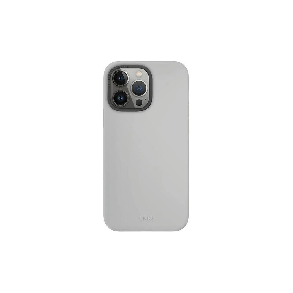 Hurtownia GSM - Case UNIQ Lino Hue Apple iPhone 15 Pro Max MagClick Charging hellgrau/chalk grey - UNIQ984 - {ean13} - Hurt