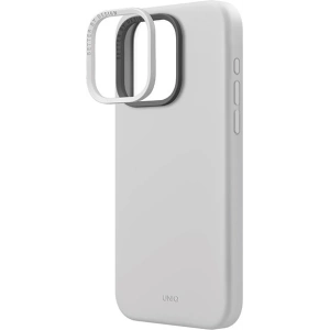 Hurtownia GSM - Etui UNIQ Lino Hue Apple iPhone 15 Pro Max MagClick Charging světle šedá/chalk grey - UNIQ984 - {ean13} - Hurt