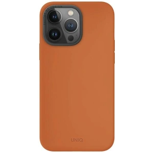 Hurtownia GSM - Etui UNIQ Lino Hue Apple iPhone 15 Pro Max MagClick Charging pomarańczowy/sunset orange - UNIQ985 - {ean13} - Hurt