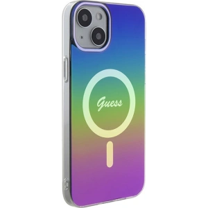 Etui Guess GUHMP15MHITSK Apple iPhone 15 Plus / 14 Plus hardcase IML Iridescent MagSafe wielokolorowy/rainbow